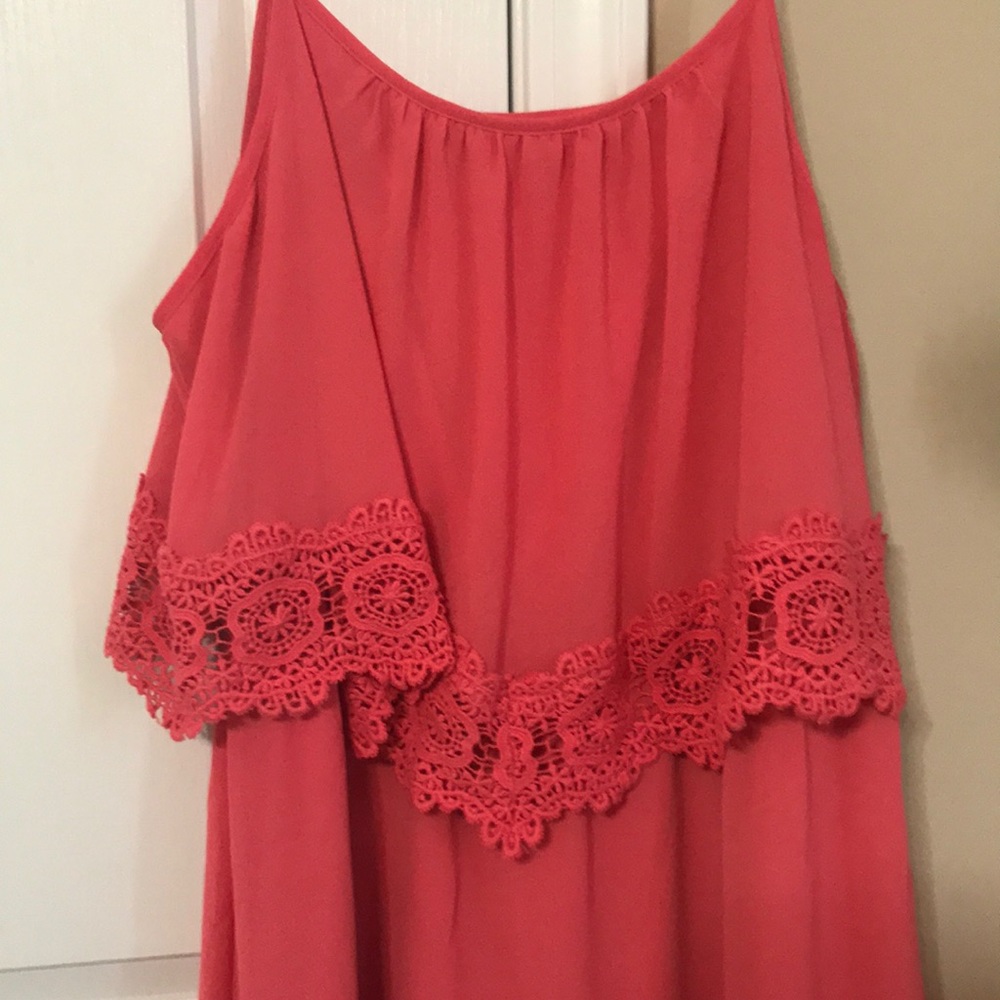 Maurice’s peach dress